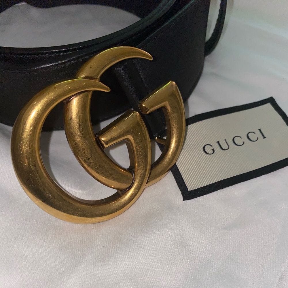 Gucci Belt with double G buckle
